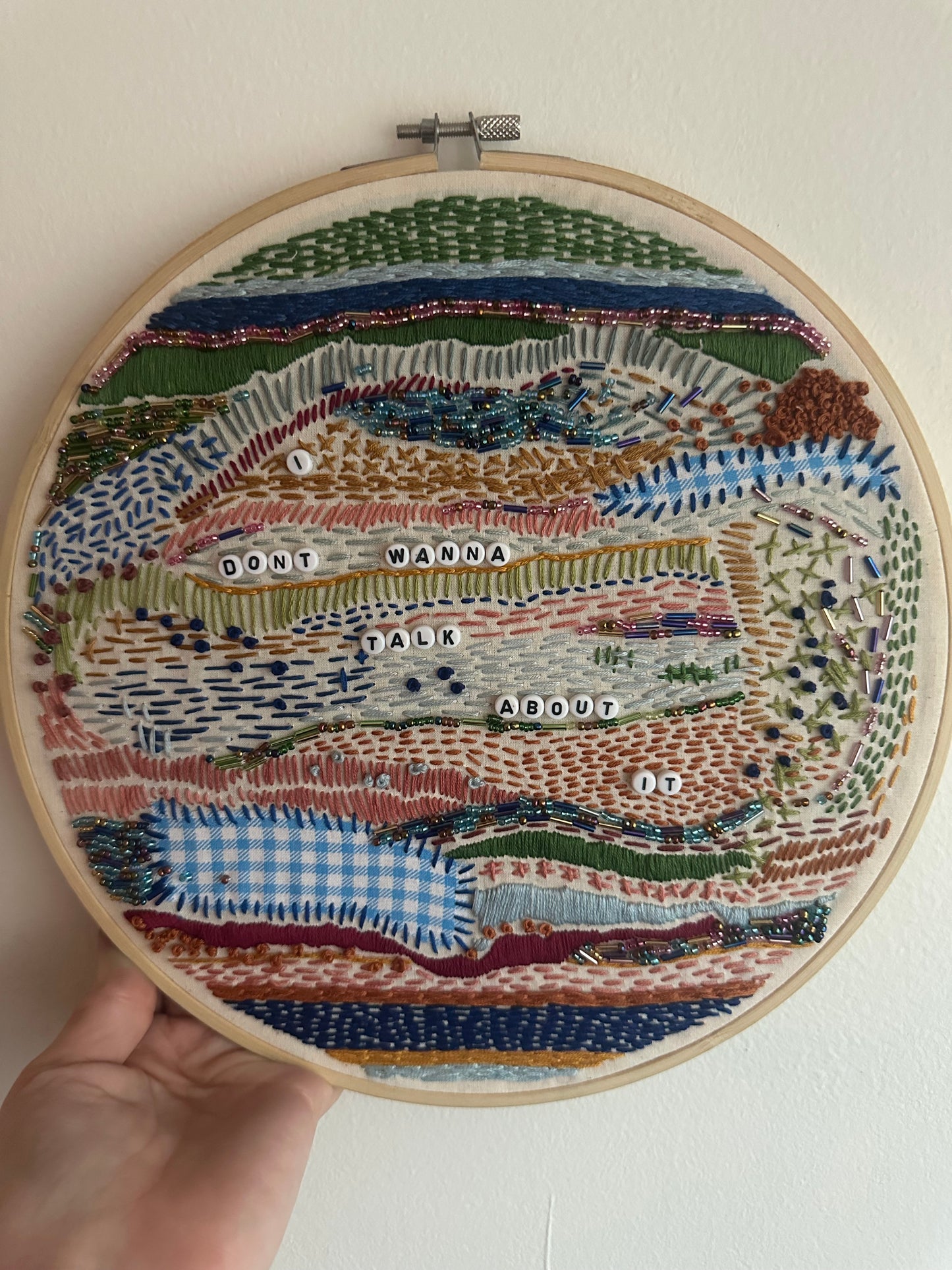 12” embroidery hoop