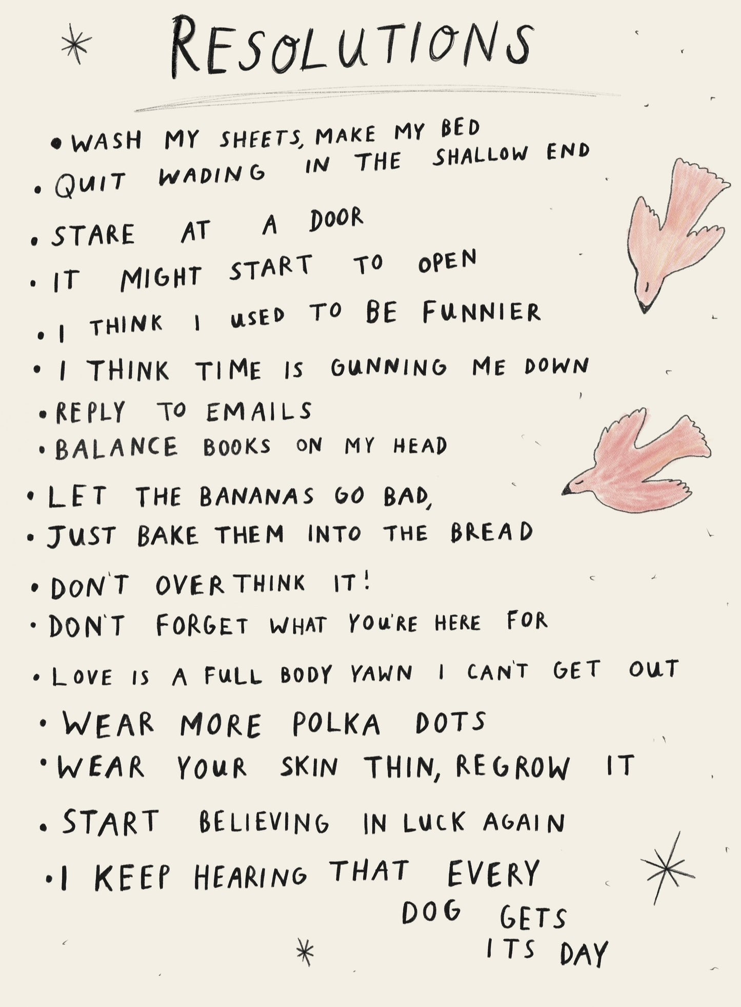 resolutions pt. 2