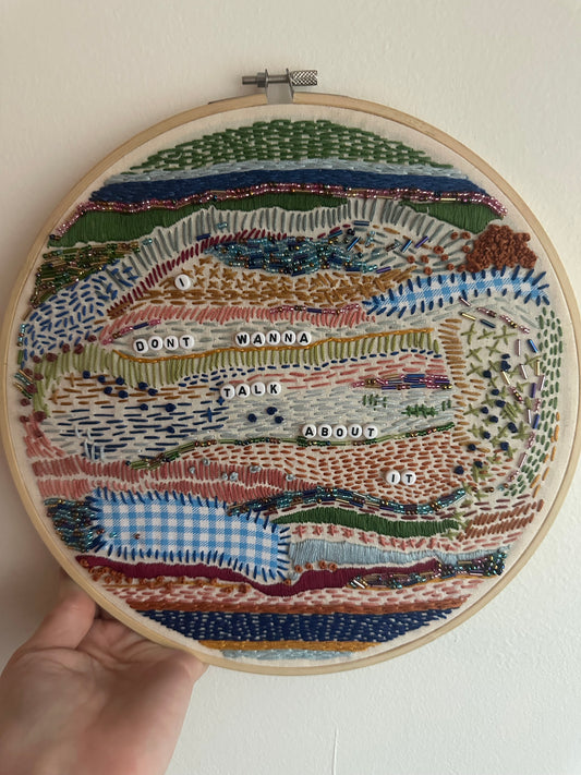 12” embroidery hoop