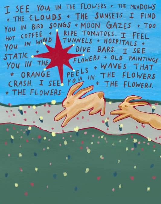 and flowers