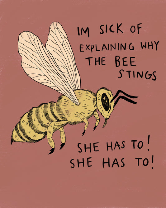 bee stings