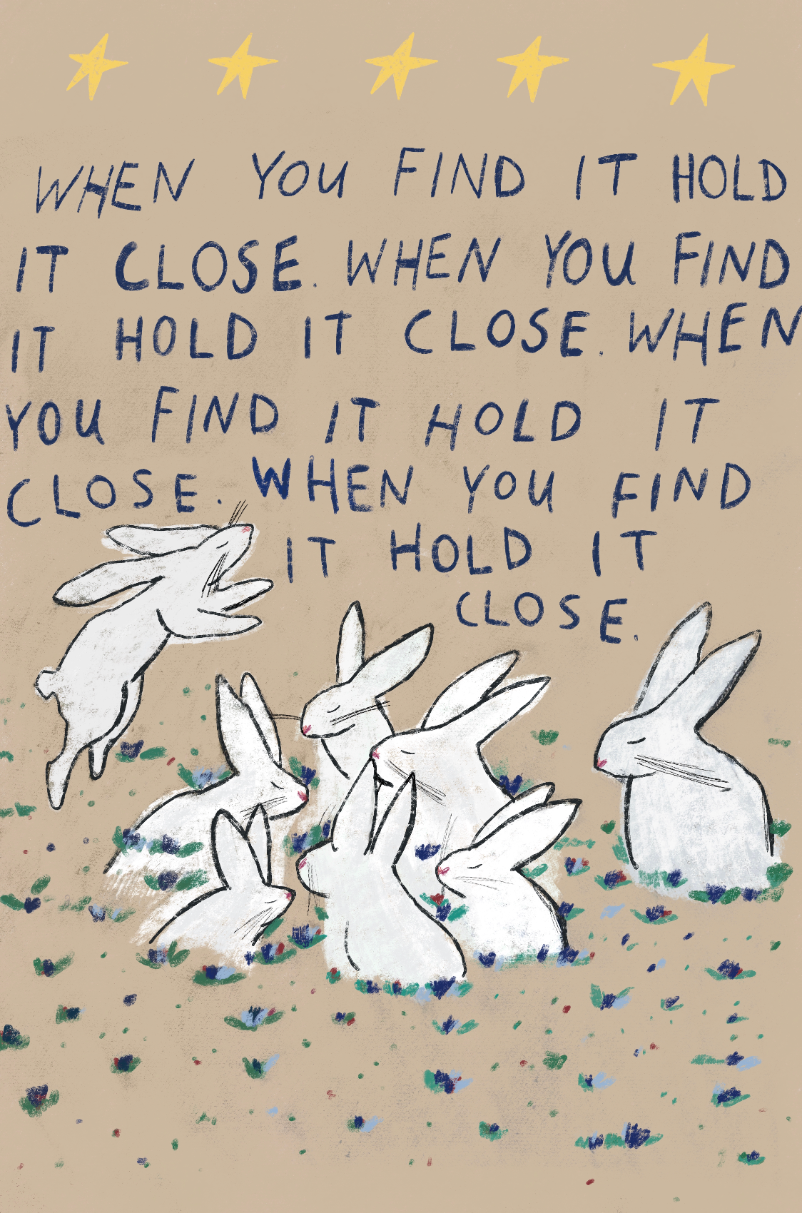hold it